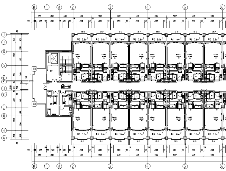 6层酒店建筑施工图资料下载-[北京]五星级酒店建筑暖通施工图（含综合楼及宾馆楼，2017年）