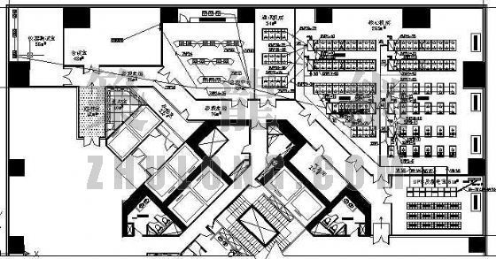 电气数据机房的项目图纸资料下载-数据机房电气设计图纸