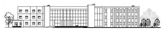 三层民用建筑设计资料下载-某市三层医院建筑设计方案