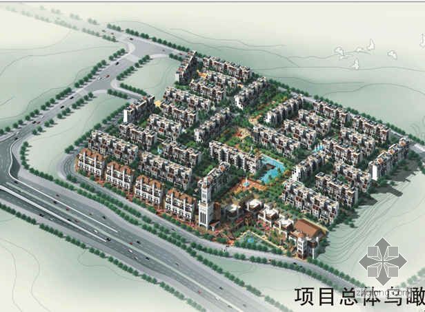 院落式洋房资料下载-[重庆]某西班牙式风格城市洋房社区建筑设计分析