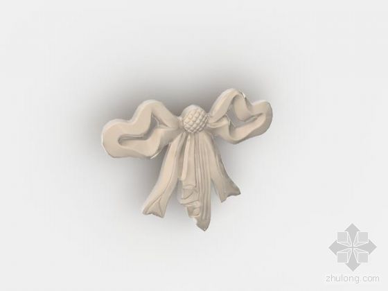 顶部装饰构件3D模型资料下载-装饰构件12