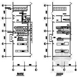 厂房电气系统图纸资料下载-某厂房电气系统图