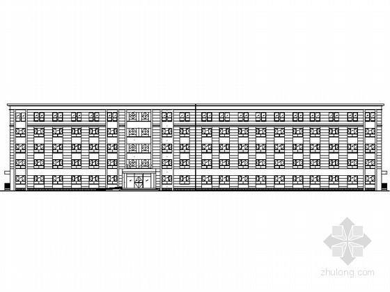 职工宿舍建筑平面图资料下载-[新疆]某公司五层职工宿舍建筑扩初图