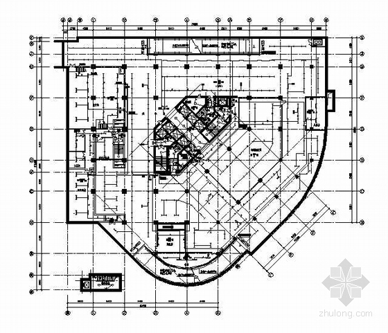 广州2梯4户平面图资料下载-地下二、三、四五照明平面图(F10电施工图—照明)