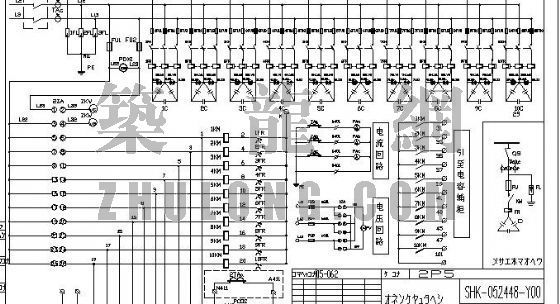 电容主柜和辅柜原理图资料下载-电容柜原理图