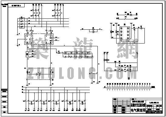 电气cad原理图资料下载-电气原理图