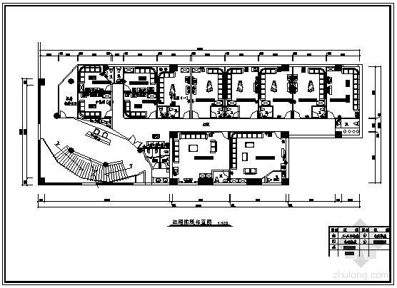 ktv房间施工图资料下载-ktv包箱装修施工图