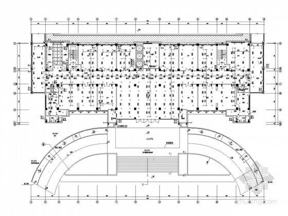 三层服务中心建筑施工图资料下载-[湖南]十一层研发服务中心给排水施工图