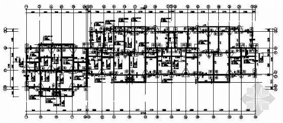 8层框架住宅楼全套图纸资料下载-某多层（六层）混凝土框架住宅楼结构图纸