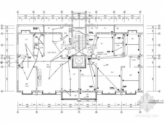 甲级设计院智能化图纸规范资料下载-高层住宅电气施工图（甲级设计院）