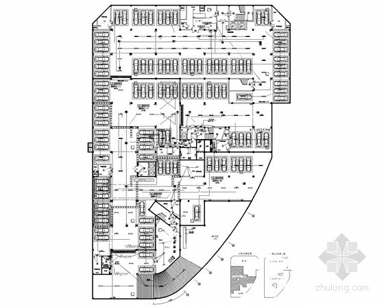 社区服务建筑图资料下载-[浙江]社区服务中心强弱电施工图（新火规 社区 商业 活动中心）