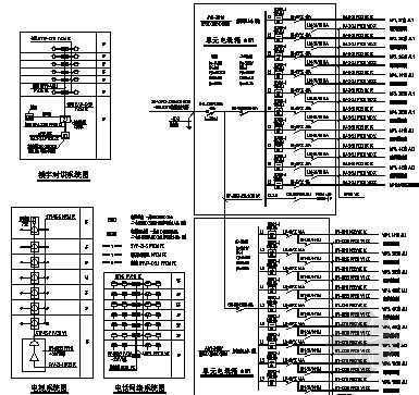 七层住宅建筑图纸全套资料下载-七层商住楼全套电气图纸