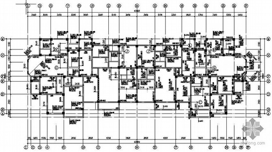 门诊楼框架结构施工图资料下载-某框架结构住宅楼结构施工图