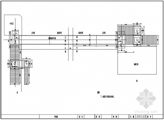 16米人行天桥设计图资料下载-某市钢结构人行天桥设计图