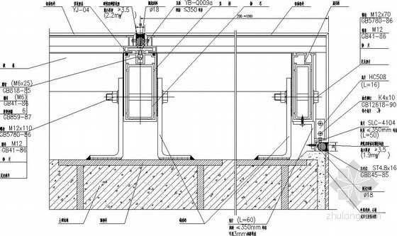 幕墙节点构造资料下载-幕墙封修节点构造详图