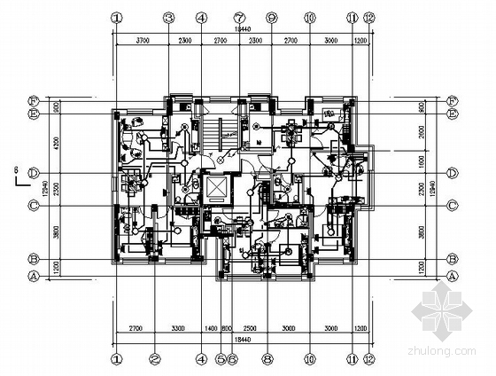 某十一层楼电气图纸