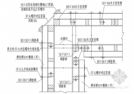 核心筒结构模板技术交底资料下载-[湖南]商住楼工程基础与地下室结构技术交底记录