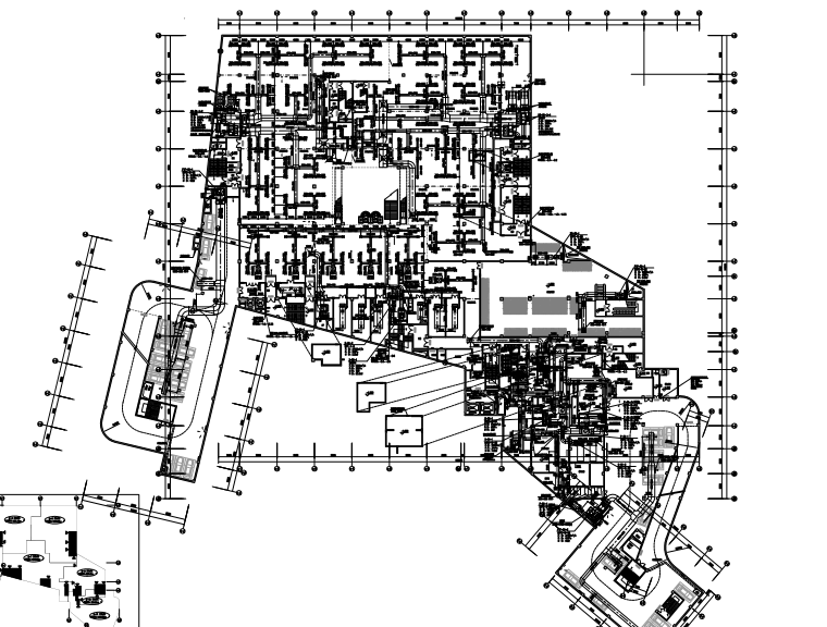 商业综合楼设计文本资料下载-[江西]高层住宅商业综合楼空调通风防排烟系统设计施工图（节能）