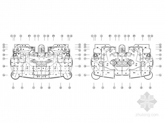 八层楼电气图纸资料下载-十八层商住楼电气施工图纸