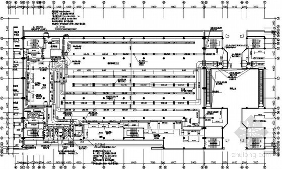 地下客运中心资料下载-[浙江]客运中心空调通风设计施工图