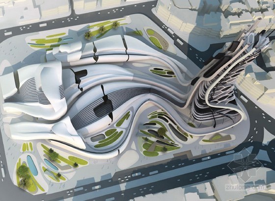 2010evolo摩天大楼资料下载-Mixed-Use Skyscraper in Damascus-eVolo摩天大楼建筑竞赛2010