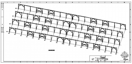 钢结构包柱子施工图资料下载-天津某热轧工程柱子系统钢结构施工图