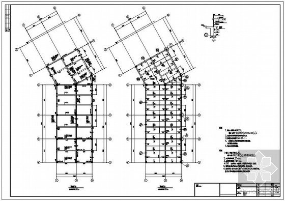 民用公用建筑资料下载-大连某公用建筑结构施工图