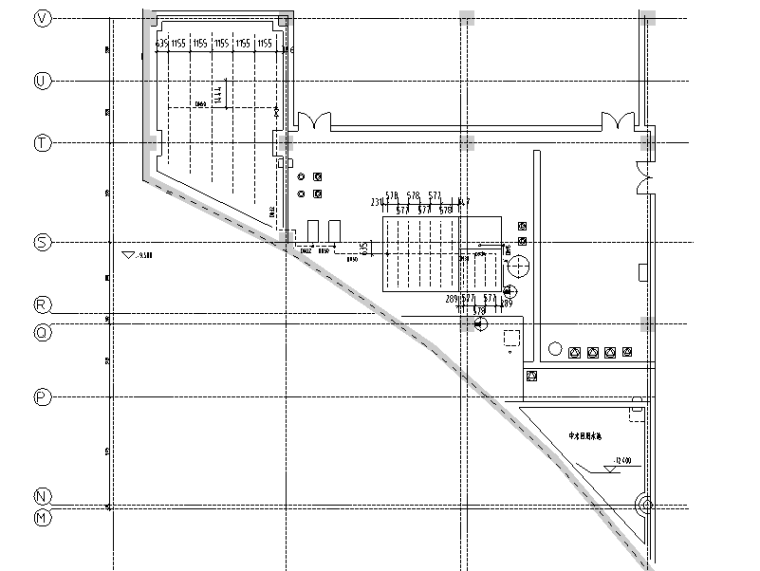 扩大基础施工图资料下载-北京商业大型工业中水站施工图设计图