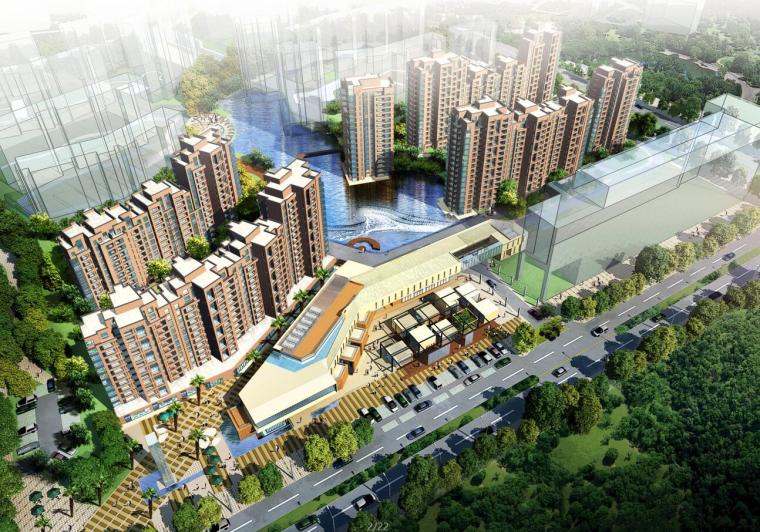 建筑方案分析资料下载-[上海]万科千墅一期建筑方案文本（欧陆风格）
