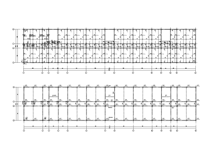 四层教学楼建筑图纸资料下载-四层教学楼（计算书、PKPM模型、建筑图、部分结构）