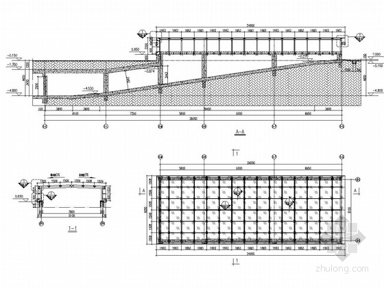 汽车坡道钢资料下载-汽车坡道玻璃雨棚图纸及结构计算书
