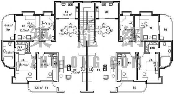 住宅建筑套型资料下载-住宅套型方案集锦