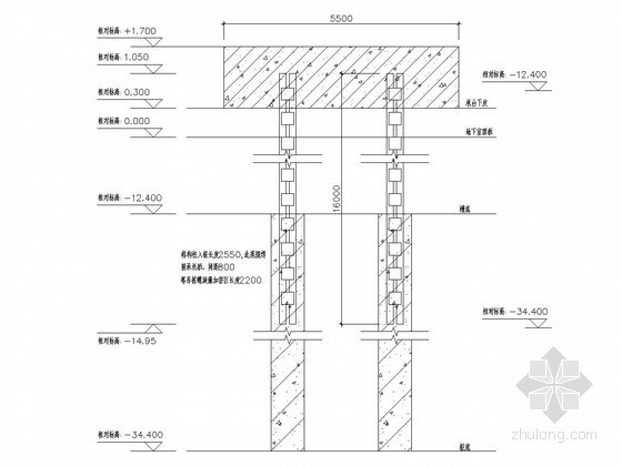 塔吊矩形格构柱基础资料下载-[天津]桩基础及格构柱塔吊基础施工方案（附计算书及详细做法）