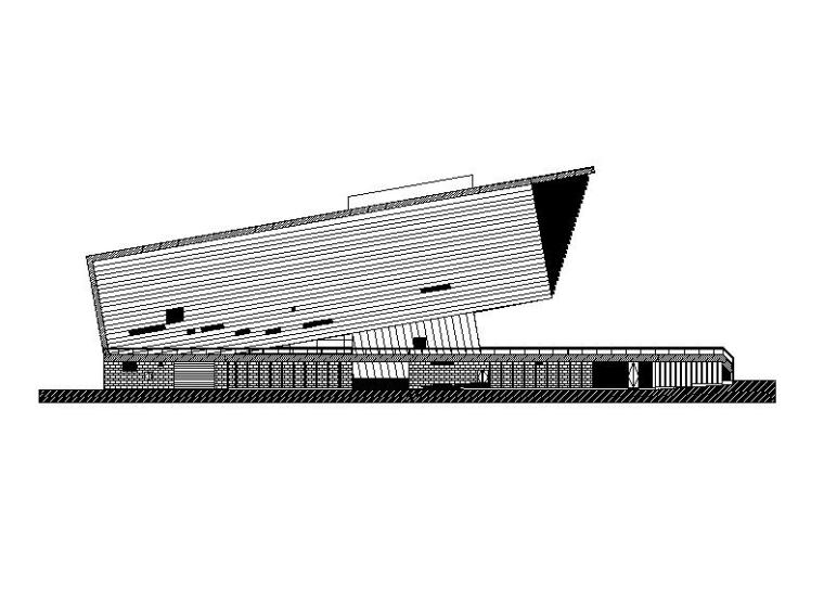 施工展馆资料下载-[山西]多层悬挑式综合型规划展览馆建筑施工图