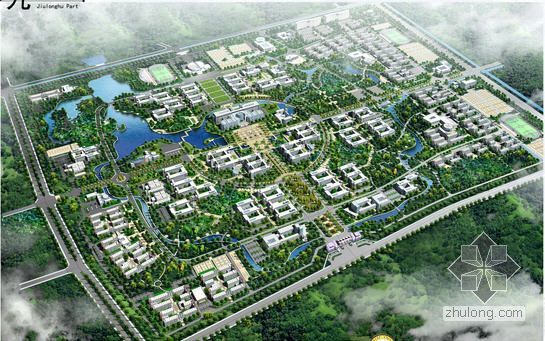 新县清茶园景观规划设计资料下载-学校景观规划设计
