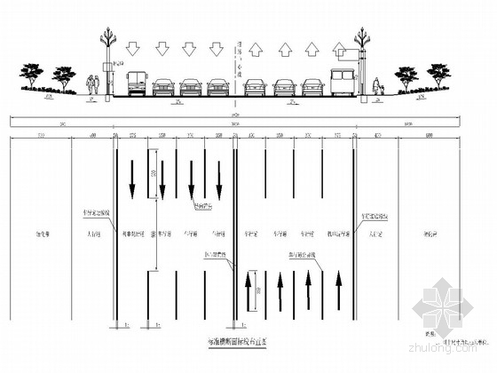 gb/t28650-2012公路防撞桶资料下载-[四川]景观大道道路工程交通安全设施施工图设计41张