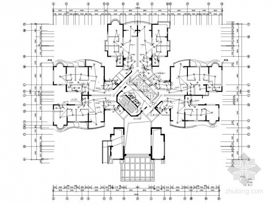 电气甲级设计院2020资料下载-31层住宅楼电气施工图（甲级设计院）