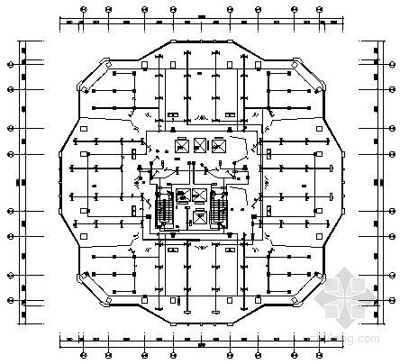 超高层建筑22米资料下载-[云南]186米一类超高层建筑全套电气施工图纸105张