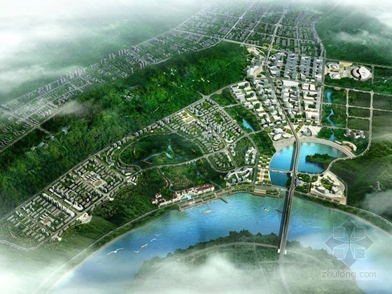 城市新区设计案例资料下载-[江津北部]某新区城市设计