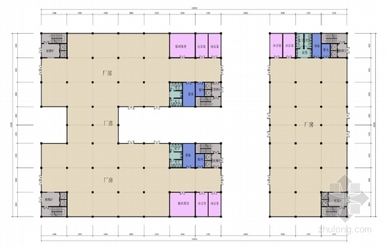 [合集]4套高新科技产业园建筑设计方案文本-4套高新科技产业园建筑平面图