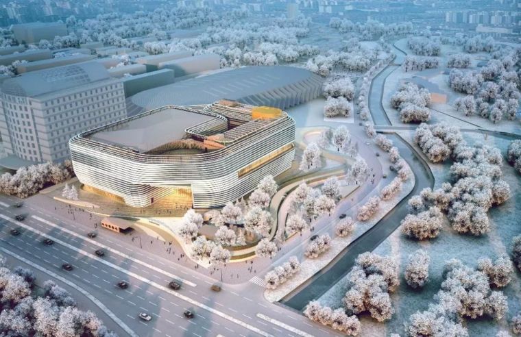 民兵训练场规划资料下载-首个在京新建冬奥场馆—“冰坛”即将冲出地面