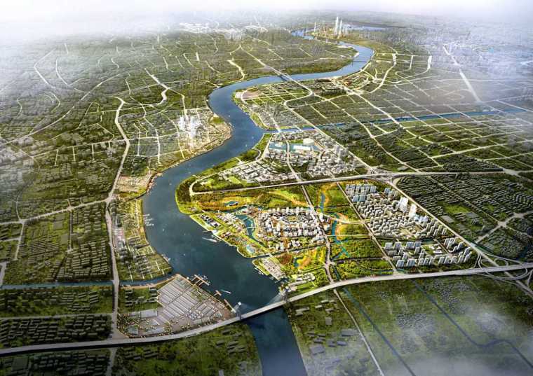 海派特色景观方案资料下载-[上海]滨水海派特色人文城市景观规划设计方案