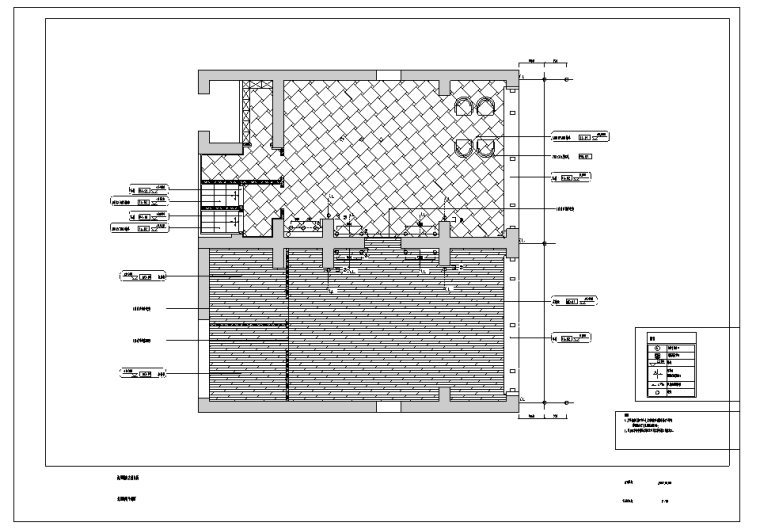 室内电路施工图纸资料下载-福州某休闲会所整套室内设计施工图纸