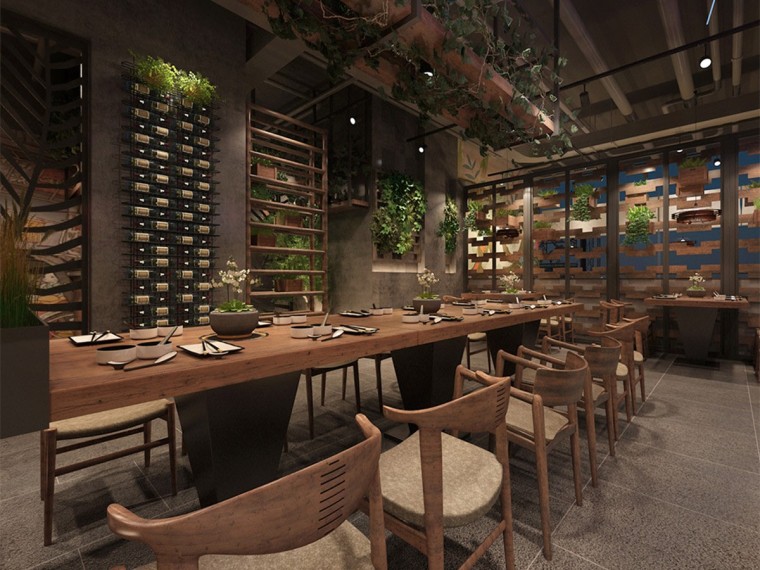 上海主题餐厅设计资料下载-广州卿卿我我主题餐厅