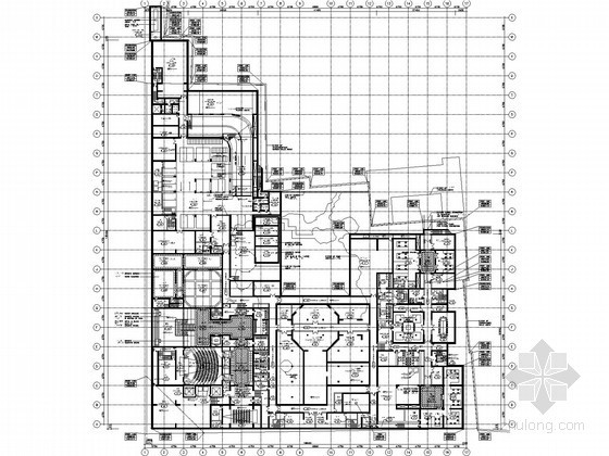建筑电气设计馆资料下载-[江苏]博物馆平面图全套图纸（甲级设计院）