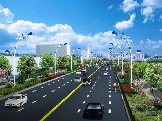 城市道路环保设计资料下载-[山东]城市道路实施性施工组织设计141页（管线 电力 绿化 交安）