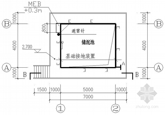 污水厂储泥池资料下载-某污水处理厂电气施工图纸