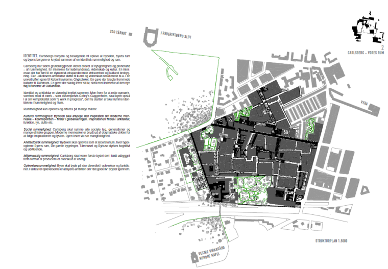 丹麦哥本哈根嘉士伯工业厂区改造规划-获胜方案-丹麦哥本哈根嘉士伯工业厂区改造规划总平面规划图