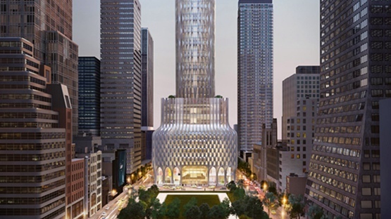 曼哈顿超高层资料下载-扎哈建筑事务所在曼哈顿设计摩天楼