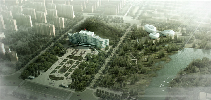 [安徽]诗意滨江城市景观详细规划第二阶段方案（2016最新独家）-节点效果图